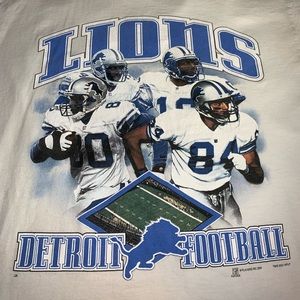 Vintage Detroit Lions heavyweight tshirt